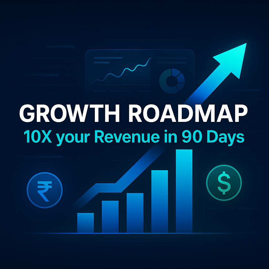 20250827_1157_Growth Course Banner_simple_compose_01k3n38548fjwrn96y0c93r84y Growth Roadmap - 10X your Revenue in 90 Days - Image 1